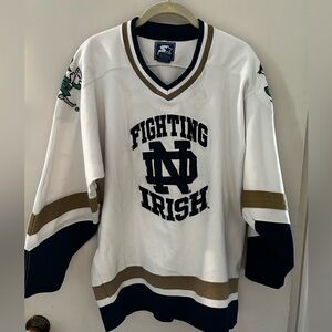 Notre Dame Hockey Jersey Sz M